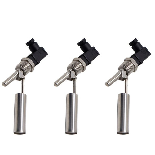 3PC Liquid Float Water Level Sensor Side Mount Float  Safe Stainless Steel Under 220V
