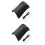 2X Leather Gear Shift Knob Cover for   Rav4 Rav 4 2014-2019 Automatic Hand-Stitched Gear Shift Collars B 1