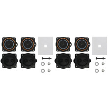 Luchtpomp Membraan Rebuild Reparatie Kit voor Hiblow -60 -80 Septische Luchtpomp 80PD000040 4 STUKS