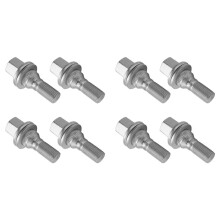8 Stück 17mm Auto Radmuttern Schrauben Flacher Sitz für 206 308 3008 207 CC SW 508 C5 C4L 540567