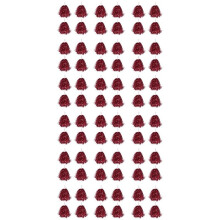 72 Pz Pom Pom Cheerleading Lamina Cheer Pom Pom con Manico Nel Plastica per Adulti Bambini Cheerleaders Party Rosso