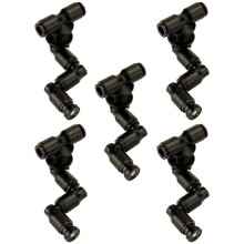 5X MIUS Reptiles Fogger Mist Sprinkler Rainforest Tank 360 Adjustable Aquarium Aquatic Pet Cooling System,A