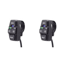 2X Ebike Light +Horn and Turning Light Scooters Electric Bicycle Intelligent Bike DIy Accessories,36V
