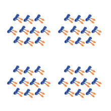 40 Pieces Bouchons D'Oreille de Securite en Silicone Bouchons D'Oreille Souple - Housse de Protection Auditive avec Cordon, le Sommeil A La Maison