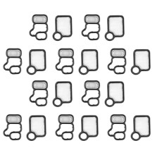 10X Solenoid Gasket Spool Valve Filter for Accord RDX CR-V Elements for 15815-RAA-A01 15815-RAA-A02