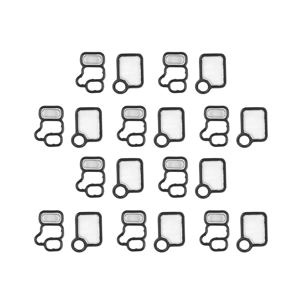 10X Solenoid Gasket Spool Valve Filter For Accord Rdx Cr-V Elements For 15815-Raa-A01 15815-Raa-A02 6032350213834