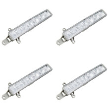 4X Car 6 LED 6000K Daytime Running Light DRL Clear 9677409380 9677409380 for C1 2006-2017 C3 2015-2019