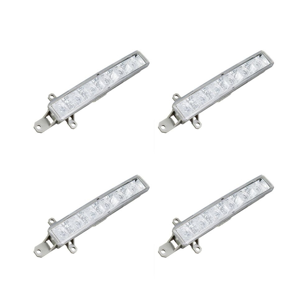 4X Car 6 Led 6000K Daytime Running Drl Clear 9677409380 9677409380 For C1 2006-2017 C3 2015-2019 Light 6034054724913