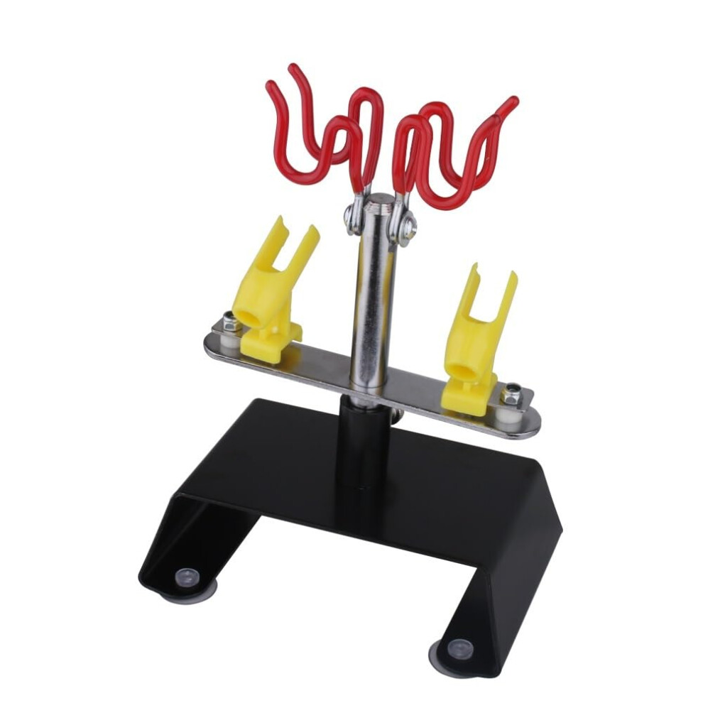 Spray Gun Set, Airbrush Holder, Clamp Stand, 4 Mounts, 360Degree Swivel (Style 2) 9382693648846