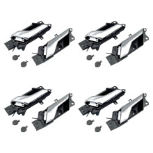 8x Car Interior Left Right Door Handle Fit for Antara 96861998 96861999
