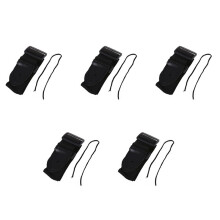 5X Adjustable Guitar Strap Band Acoustic Electric 132 x 6cm Black