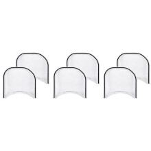 6 Pack of Dryer Lint Screen with  Rim Seal for  5231EL1003B DLE2512W DLE2514W