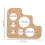 Acrylic Round Ruler Stencil Kit with Protective Layer for Crafts, 10cm Diameter 2