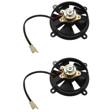 2X 6 Radiatore Elettrico Della Ventola di Raffreddamento di Pollice per La Bici Della Sporcizia del Quadrato Buggy Atv Karting 150 200 250Cc del