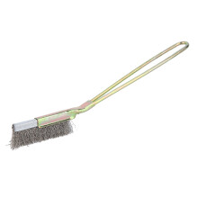 Soft Steel Bonsai Brush, Garden Tool for Cleaning Durable, Ergonomic Design Gardening (Straight Head)