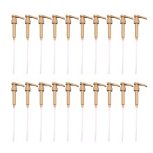 20 Pcs Coffee Milk Tea Dispenser Syrup Pump Black Liquid Dispenser for Torani Syrup 8Ml Juice Bottle Dispenser Pump