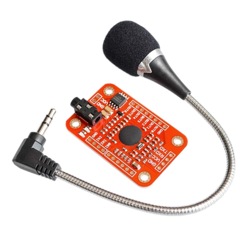 Voice Recognition Module V3 Speed Detection Compatible With Arduino Supports 80 Types Of Voice Sound Cards Ref: 4084 9382693648921