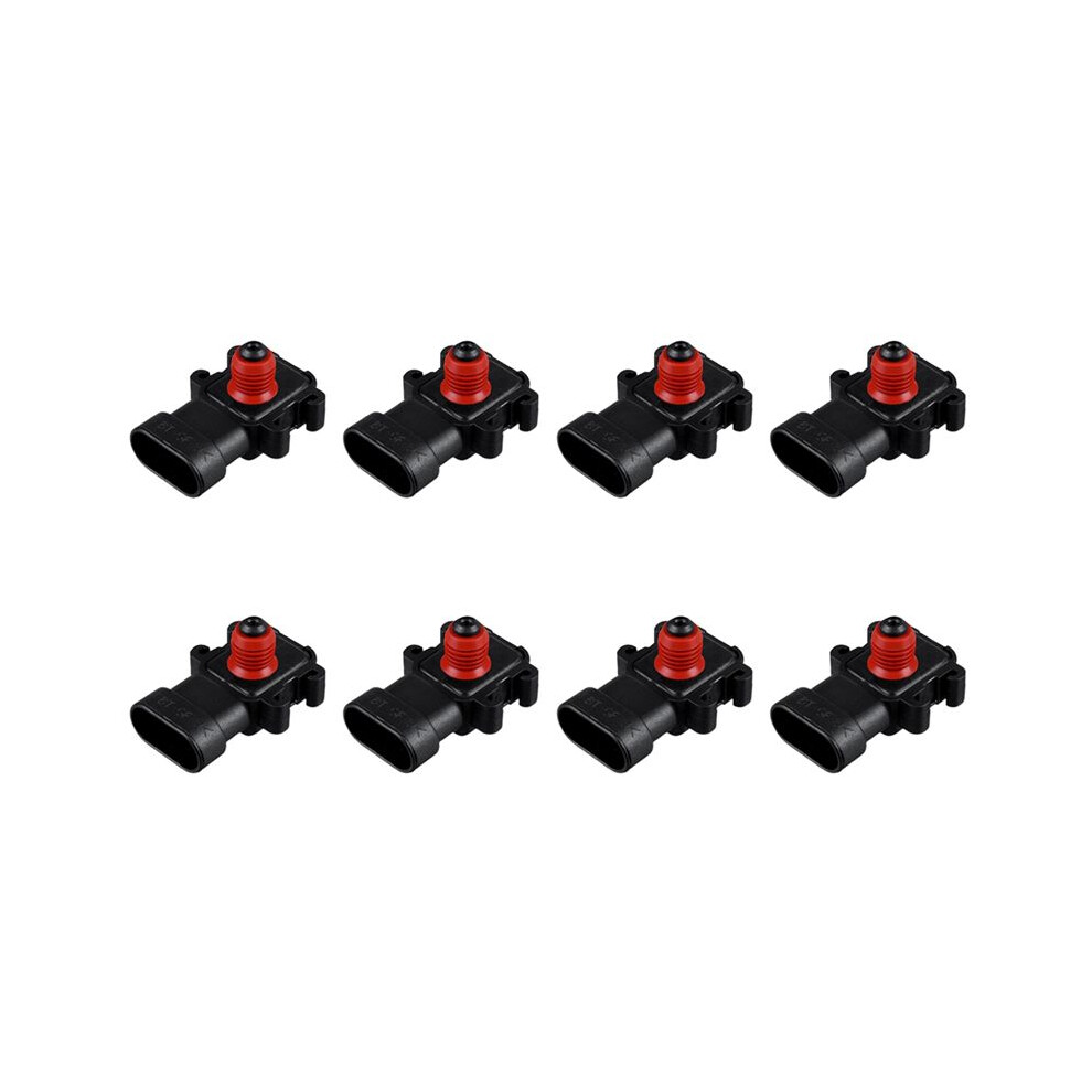 8X 3 Bar Air Intake Pressure Map Sensor For Silverado Suburban / Ls1 Ls3 Ls6 Ls7 Ls9 Lq4 Ly6 6031790017873