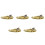 5Pcs Boat Output Input Jack Plate Sockets for  Strat Guitar Replacement Parts 1