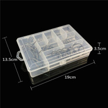80 Teile Angel Rute Fuehrungen Spitze 8 Grössen Pole Reparatur Kit Linie Ringe Augen Set Ringe Edelstahl Rahmen