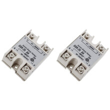 2X SSR-25AA 80-250V 25A Machinery Control AC Solid Module State Relays
