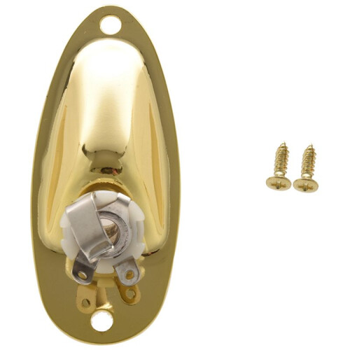 5Pcs Boat Output Input Jack Plate Sockets for  Strat Guitar Replacement Parts 2