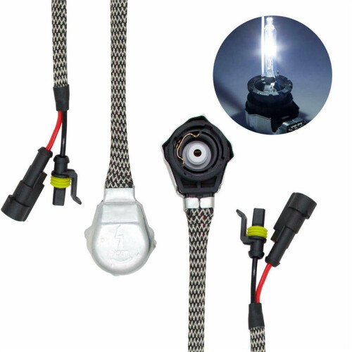 4X D2S/D4S HID Xenon Bulb Adapters Wire Harness Connector Cable Socket 2