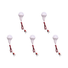 5X E27 12W LED Notfall GlÜHbirne Camping Jagd Outdoor Lampen Licht 12V