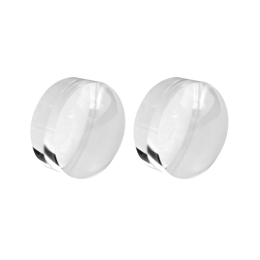 2X 2 Inch Magnifying Dome - Portable Paperweight 8X Magnifier Clear Reading Aid Magnifying Glass Dome for Reading Books