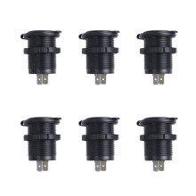 6X 12V-24V Presa di Corrente USB Dual USB 2.1 V 2.1A Impermeabile per Auto