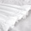 4X  Cotton Ruffle Pillowcase Ruffled Pillow Cover White Pillow Case 7
