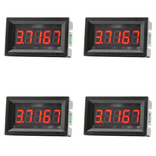 4X Digital 0.56Inch LED Display 5 Bits  0-33.000V Voltmeter Voltage Meter Tester