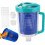 Pool  Flat plastic container, plastic flat container for pool vacuum with mesh basket maintenance tool, suction manual and automatic cleaning agent. 4