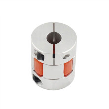 CNC Shaft Coupling Flexible Plum Coupler D30 L40 10mm x 14mm Torque Precision Alignment