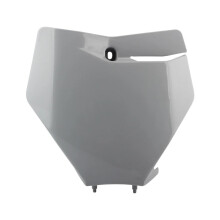 Grey Durable Motorcycle Front Number Plate Cover for KTM SX SXF XC XCF 125450 20162017