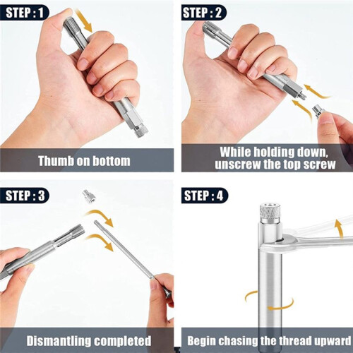 Universal 14mm Thread Repair Tool 640811 Automotive Threading Tools Thread Straightening Tool 2