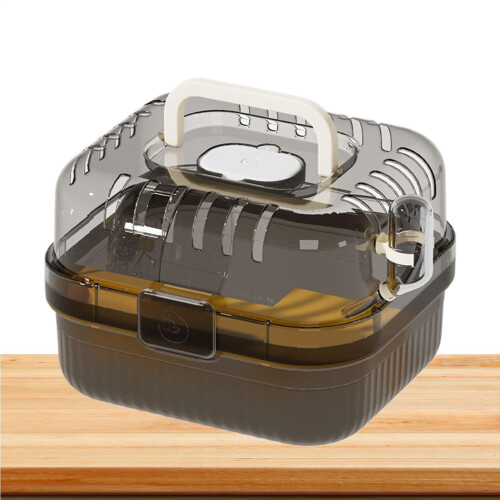 Hamster Transport Cage  Portable, Lightweight, Ventilated with Wheels
