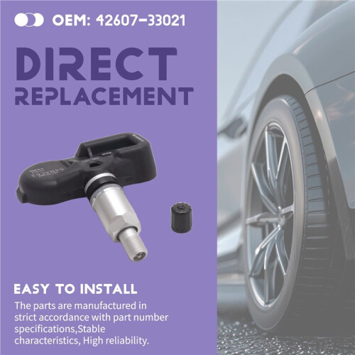para   SENSOR de MONITOREO de PRESIÓN de NEUMÁTICOS TPMS 42607-33021 2