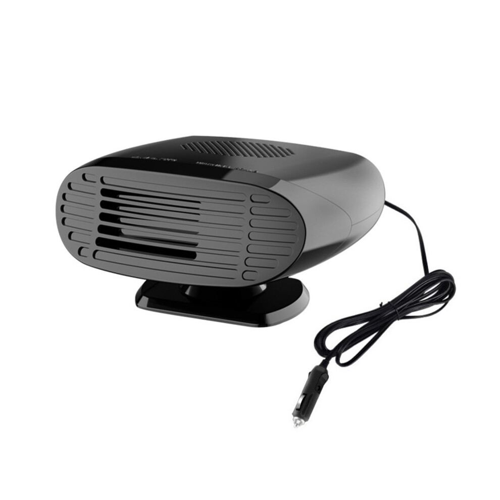 24V Portable Car Heater And Defroster With Dual Heating Cooling, Energy Saving Easy Control Black 9382693836397