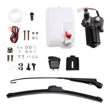12V Electric Windshield Wiper Motor Kit with for Ranger RZR UTV ATV Tracktor Tricycle Tractors