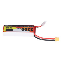 Batteria RC LiPo da 3300mAh, 14.8V, 4S, 100C, con connettore XT60