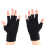 UV-Nagelhandschuhe, fluoreszierend, schwarz, 8
