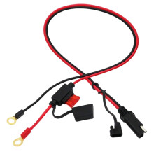 SAE Extension Cable Waterproof Connector, Durable Outdoor Cable Compatible with Solar Panels, RVs, Motorcycles