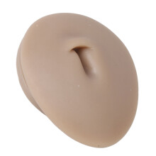 Modèle d'ombilic 3D en silicone pour entraînement au piercing, réutilisable, peau foncée