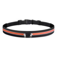 Ultra Light Running Belt with Adjustable Waistband, Jogging Pouch with Sweat Protection, Reflectors for Enhanced Safety During Nighttime Activities, S