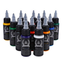 Tattoo-Palette, leuchtende Farben, professionelle Tattoo-Make-up-Farbe, langanhaltend, hautfreundlich, 14-Farben-Set