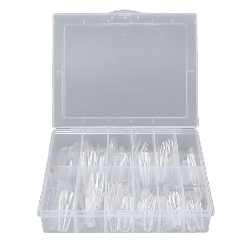 Συμβουλές για τα νύχια Coffin, ψεύτικα νύχια Ballerina: Ψεύτικα νύχια πλήρους κάλυψης για