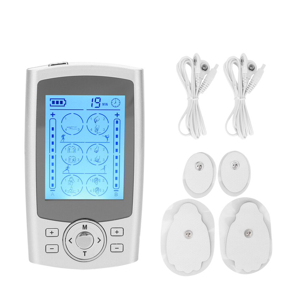 Pain Relief Revolutionized, FDA Cleared Dual Channel Muscle Stimulator, 20 Intensity Levels, Pre-Programmed Massage Modes for Customizable Therapy,