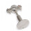 Stainless Steel Pipe Bracket for Pipe Support, Adjustable Pipe Bracket Ceiling Mount Wall Mount Design for Pipe Clamp and Rod Fixing, Durable 5