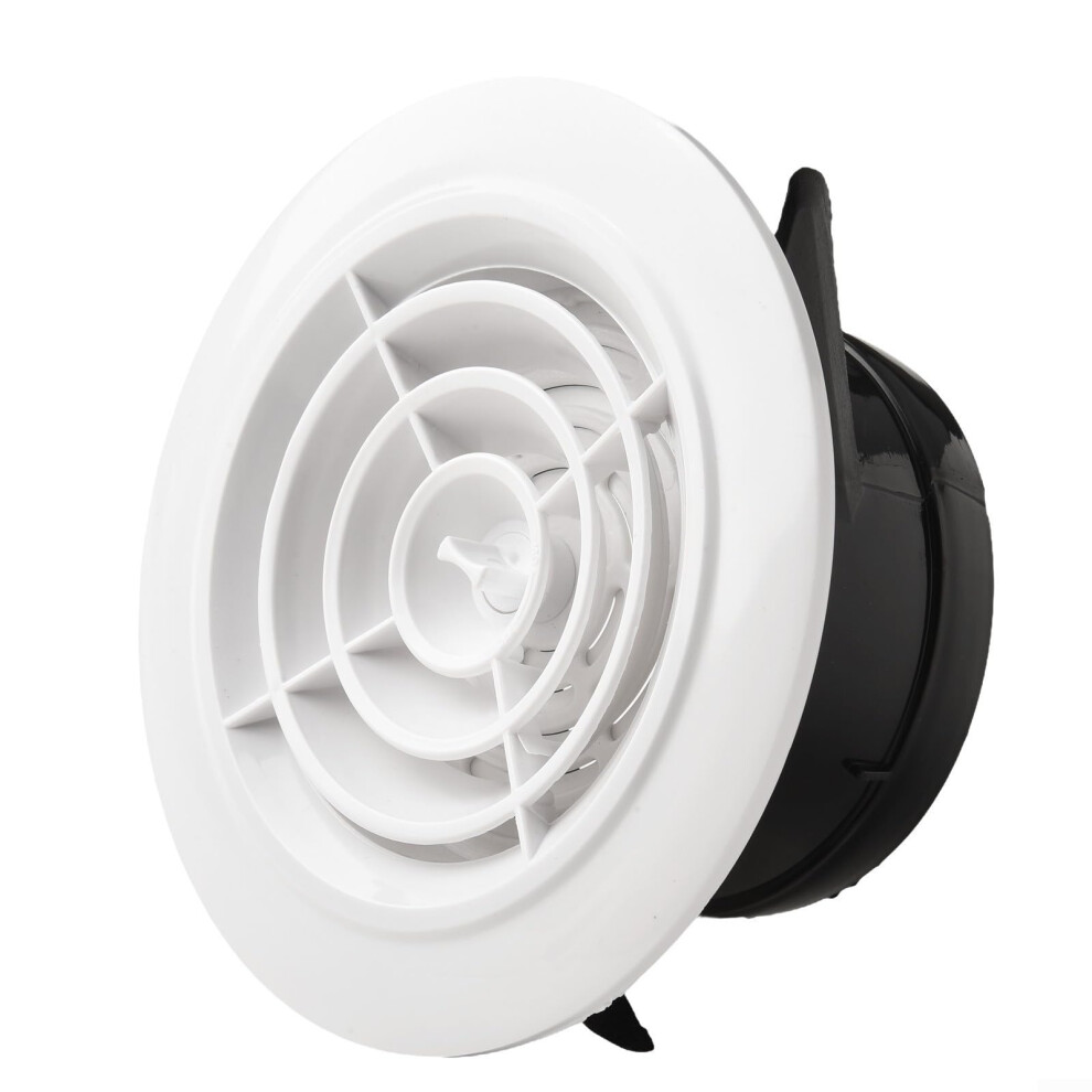 Adjustable Round Ventilation Grille For Bathroom, Office, 100 Mm 9382693650221